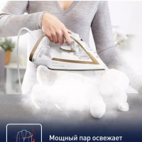 Паровой утюг Puregliss FV8042E0, с автовыключением, 2900 Вт