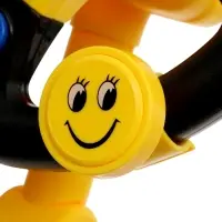 Руль музыкальный "Cупер водитель" с кронштейном, свет, звук