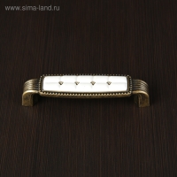 Ручка-скоба CAPPIO ELEGANT РС150AB, м/о 96 мм, керамическая, цвет бронза