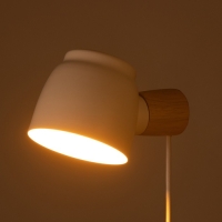 Бра "Норди" Е14 40Вт белый 11х10х19 см Бра "Норди" Е14 40Вт белый 11х10х19 см