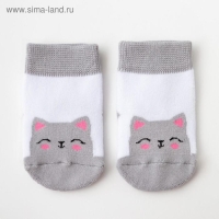 Носки детские махровые Крошка Я &laquo;Котик&raquo;, размер 8-10 см