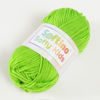 Пряжа 100% акрил "Softy Kids" 90м &plusmn;5м 50 гр цвет 47 лайм
