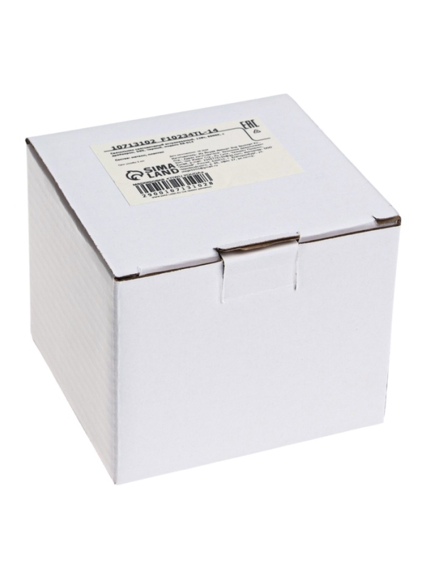 Светильник светодиодный встраиваемый, 12Вт, 6500К, с драйвером, D65, черный