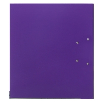 Папка-регистратор А4, 50 мм, Calligrata, ПВХ, тиснение "лен", металлическая окантовка, карман на корешок, собранная, фиолетовая, микс Папка-регистратор А4, 50 мм, Calligrata, ПВХ, тиснение "лен", металлическая окантовка, карман на корешок, собранная, фиолетовая, микс