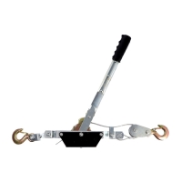 Лебедка рычажная ТУНДРА, двойное храповое колесо, тяга 2 т (подъем 0.8 т), трос 3.6 метра