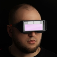 Очки сварщика ТУНДРА, со светофильтром, хамелеон, 89×33 мм, DIN 5 Очки сварщика ТУНДРА, со светофильтром, хамелеон, 89×33 мм, DIN 5