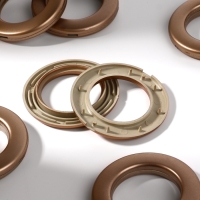 Люверсы для штор, d = 3,4/5,5 см, 10 шт, цвет медный Люверсы для штор, d = 3,4/5,5 см, 10 шт, цвет медный