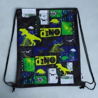 Мешок для обуви &laquo;Динотайм&raquo; болоньевый материал, 30&times;40 см