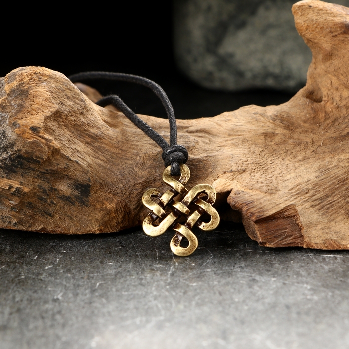 Амулет-брелок Амулет-брелок "Узел Долголетия" №51, металлический