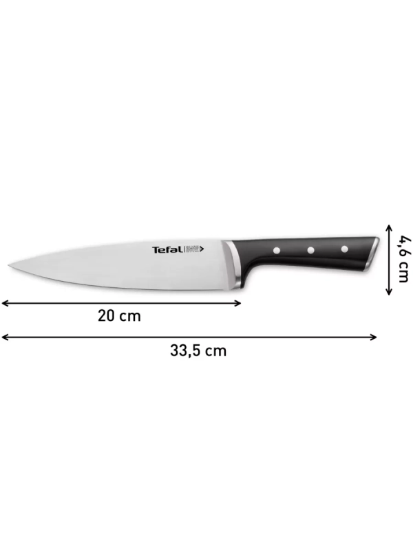 Шеф-нож Ice Force K2320214, 20 см, нержавеющая сталь