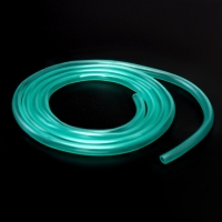 Трубка-шланг для компрессора силиконовая, &Oslash; 4 мм, 1 м, зелёная