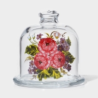 Лимонница &laquo;Мелодия цветов&raquo;, d=10 см, рисунок МИКС