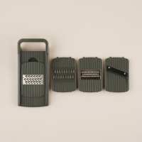 Овощерезка универсальная SL Home &laquo;Оливковая роща&raquo;, 9 в 1, стекло, цвет оливковый