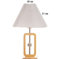 Лампа настольная BayerLux ЭКО "Диана" 1х40Вт Е27 коричневый 30х30х46см Лампа настольная BayerLux ЭКО "Диана" 1х40Вт Е27 коричневый 30х30х46см