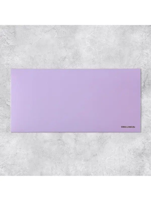 Конверт подарочный &laquo;С Днём рождения&raquo;, софт тач, тиснение, 19 х 9 см