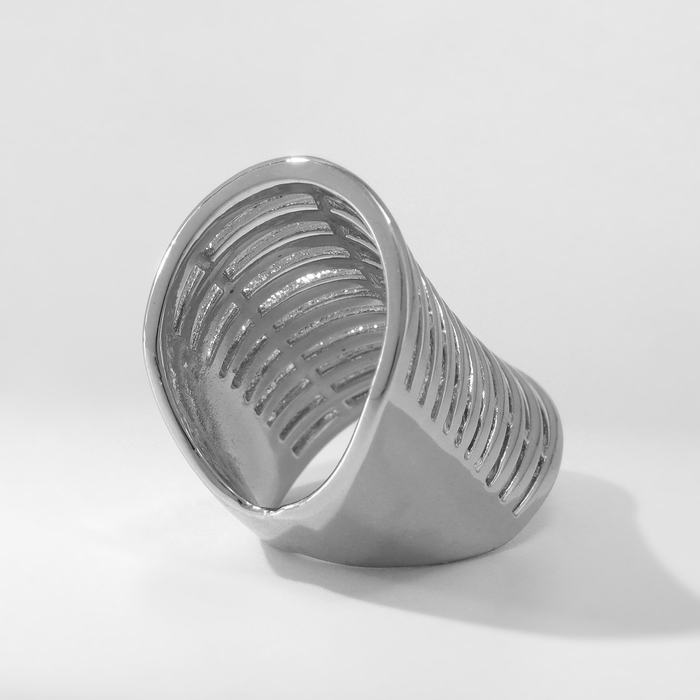 Кольцо металл «Тренд» пружина, цвет серебро, размер 17 Кольцо металл «Тренд» пружина, цвет серебро, размер 17