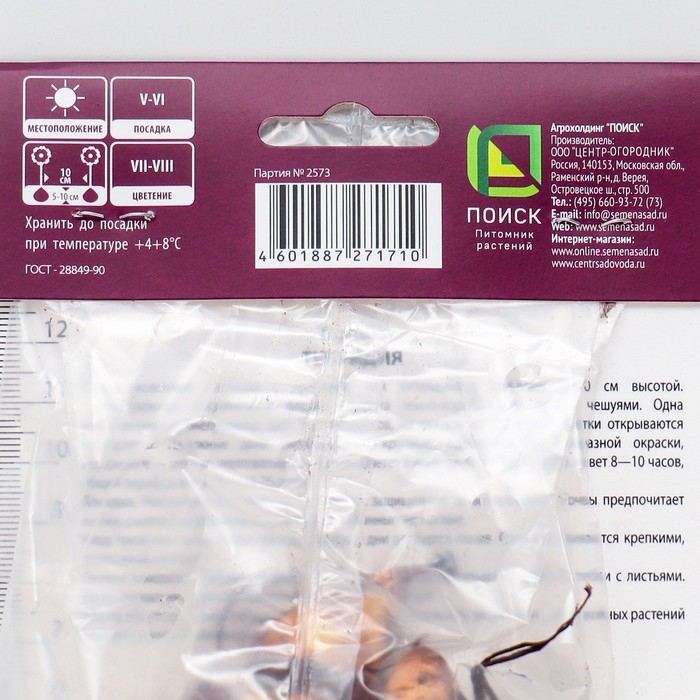 Тигридия павлинья Смесь окрасок , 10 шт, р-р 5/7, Весна 2025