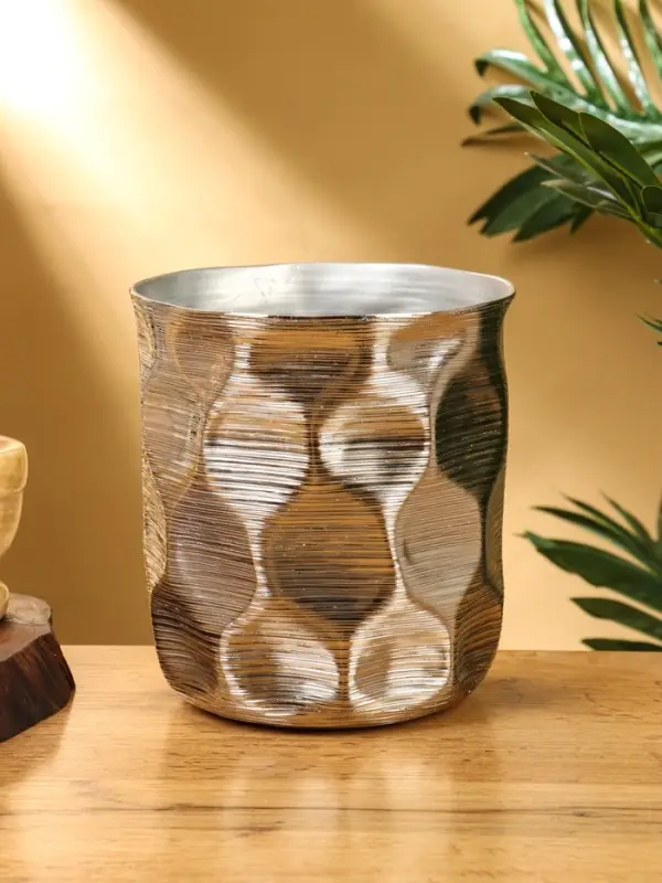 Ведро для льда, 15&times;15&times;17 см, алюминий, никелевое покрытие