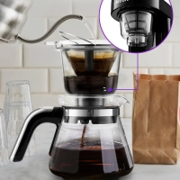 Кофеварка капельная электрическая КТ-759 - 700 Вт - 0.75 л