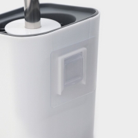 Ёршик для унитаза силиконовый SAVANNA, 10,8&times;42,5 см, цвет серый