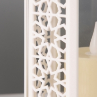 Светодиодная свеча в подсвечнике RISALUX &laquo;Свеча в лампе&raquo;, LED-ночник, 1.5 Вт, 3&times;ААА, 12&times;12&times;23 см