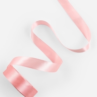 Лента атласная, 25 мм × 23±1 м, розовая Лента атласная, 25 мм × 23±1 м, розовая