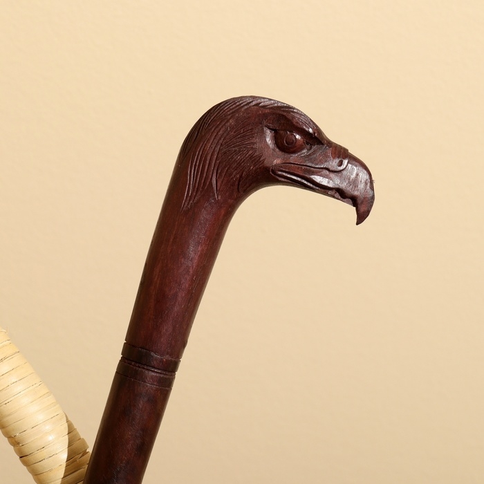 Сувенир дерево трость "Птица" 92х12х4,5 см