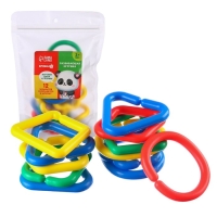 Развивающая игрушка &laquo;Цепочка&raquo;, 12 элементов, Крошка Я