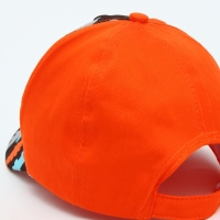 Кепка детская для мальчика &laquo;Динозавры&raquo;,цвет оранжевый, р-р 52-54, 5-7 лет