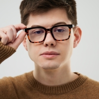 Очки имиджевые женские, для компьютера, ширина 13.8 см, дужка 13.8 см, линза 6.3 х 4.6 см