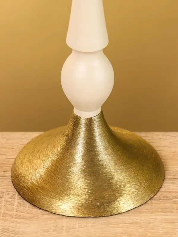 Подсвечник на 1 свечу "Фисташка" 10,5х10,5х25 см