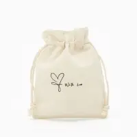 Мешочек подарочный &laquo;Нежность лён&raquo;, 10&times;12 см, бежевый