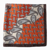 Платок женский MINAKU р-р 70*70 см, цв. коричневый Платок женский MINAKU р-р 70*70 см, цв. коричневый