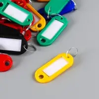 Набор брелоков для ключей 53мм, 50шт., ассорти