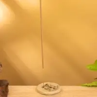 Подставка под благовония "Аура" керамика, цв. коричневый, 6х6х0,8 см