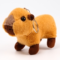 Мягкая игрушка &laquo;Капибара&raquo; на брелоке, 14 см