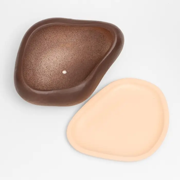 Горшок "Бонсай малый" коричневый, 17х14х8см