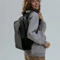 Рюкзак для ноутбука Conttori, черный меланж