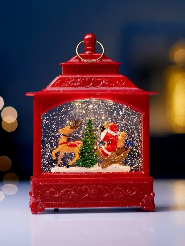 Фигура светодиодная "Упряжка" 5.5х14х19.5 см, 3хААА (не в компл.), музыка, USB, Т/БЕЛЫЙ