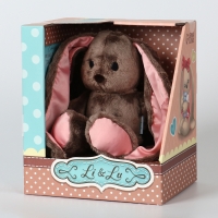 Мягкая игрушка &laquo;Зайка Li&raquo;, с книгой, девочка, заяц, 25 см