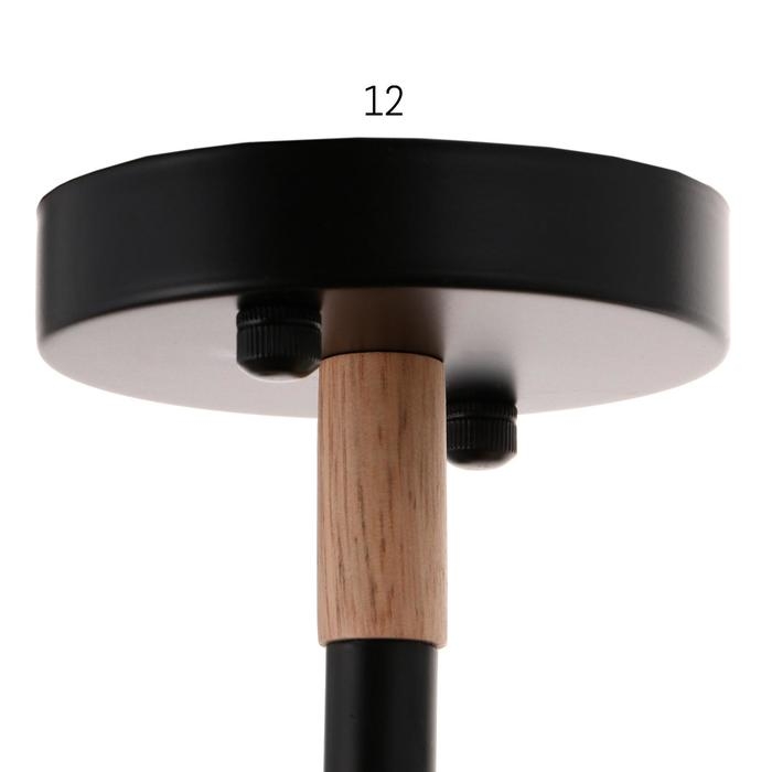 Люстра 1054/3BK E27 60Вт черный 60х60х50 см BayerLux