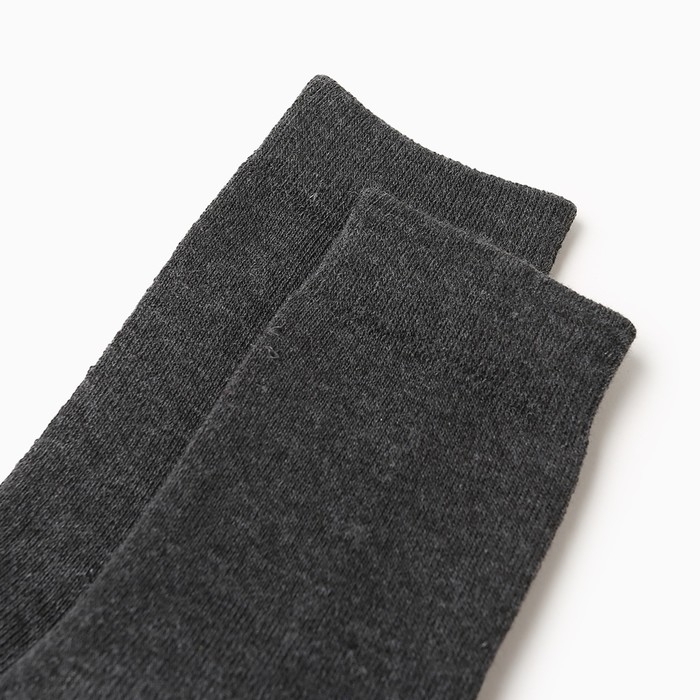 Термоноски женские, цвет тёмно-серый, размер 23-25 (36-39)