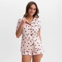 Пижама женская (рубашка и шорты) KAFTAN "Cute" р. 40-42 Пижама женская (рубашка и шорты) KAFTAN "Cute" р. 40-42