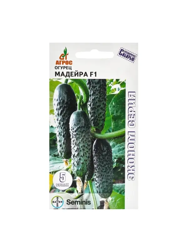 Семена Огурец"Мадейра"F1 5шт* ЭКОНОМ