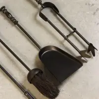 Каминный набор, 42 см, сталь