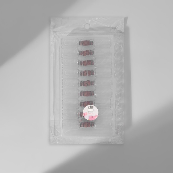 Набор баночек для хранения мелочей, d=1.5 &times; 3 см, 18 шт., в контейнере, 15&times;8&times;2 см