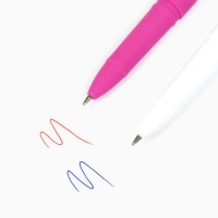 Ручка гелевая &laquo;Учителю: Большое спасибо, УЧИТЕЛЬ!&raquo;, 2 шт., синяя и красная паста