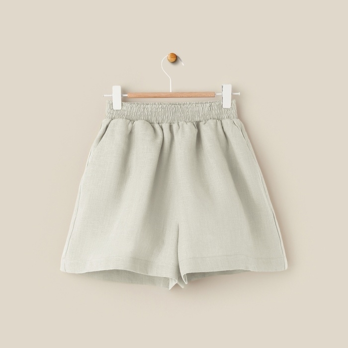 Костюм женский домашний (рубашка и шорты) SL HOME р. M, светло-зеленый