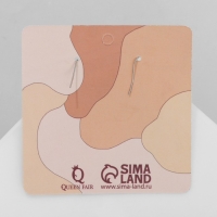 Серьги ассорти &laquo;Радость&raquo; духи, цвет бело-розовый в серебре