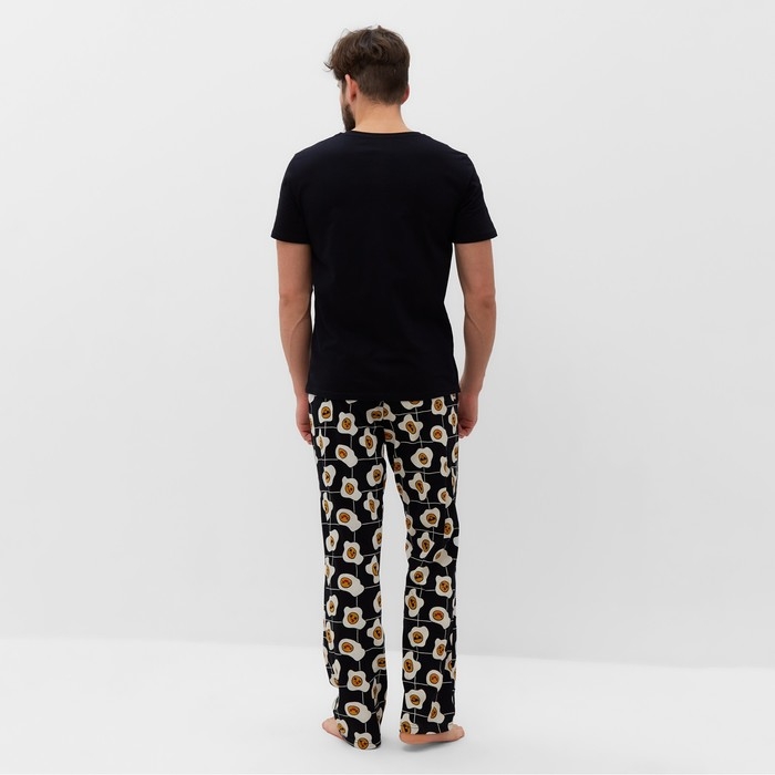 Пижама мужская KAFTAN Пижама мужская KAFTAN "Good mo" размер 48,черный